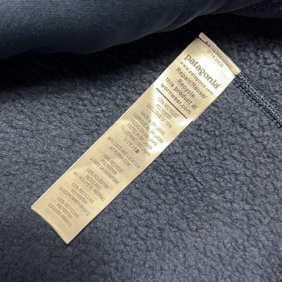 Patagonia men better fleece jacket size X-Large navy new with tag - Picture 8 of 9